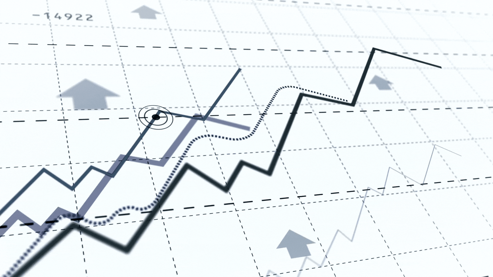 Animated trend chart
